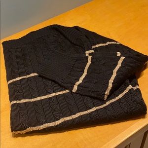 Black and Gold Sweater